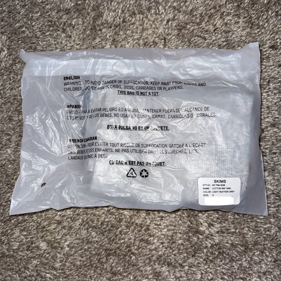 NWT SKIMS Cotton Rib Tank Mult sizes - Picture 5 of 5